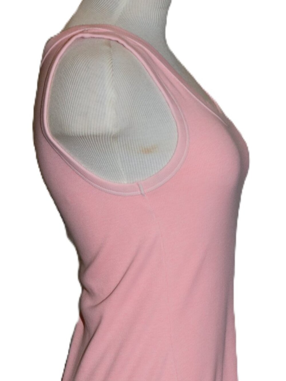 Universal Thread pink sheath ribbed tank top dress size medium - Picture 2 of 6